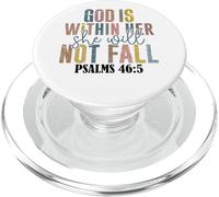 God Is Within Her She Will Not Fall Psalms PopSockets PopGrip for MagSafe