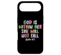 God is within Her She Will Not Fall Shirt Case for iPhone Air