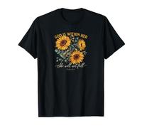 God is Within Her She Will Not Fall T-Shirt