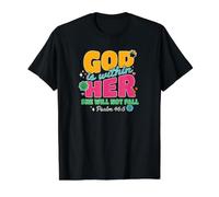 God is Within Her She Will Not Fall Value Graphic T-Shirt, Men, Black, L