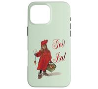 God Jul Iduna and the Magic Apples Scandinavian Holiday Case for iPhone 16 Pro Max