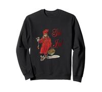God Jul Iduna and the Magic Apples Scandinavian Holiday Sweatshirt