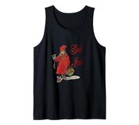 God Jul Iduna and The Magic Apples Scandinavian Holiday Tank Top