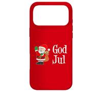 God Jul Swedish Merry Christmas Santa Case for iPhone 17 Pro Max