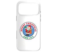 God Jul Swedish Merry Christmas Santa Case for iPhone 17 Pro Max