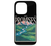 God Keeps His Promises Christian Jesus Worship Bible Verse Case for iPhone 13 Pro