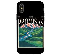 God Keeps His Promises Christian Jesus Worship Bible Verse Case for iPhone X/XS