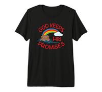 God Keeps His Promises Cute Religious Noahs Ark Premium T-Shirt
