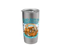 God Keeps His Promises Noah’s Christian Rainbow Ark Stainless Steel Insulated Tumbler