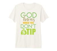 God Knows When You Dont Tip - Waiter Bartender Bartending Premium T-Shirt