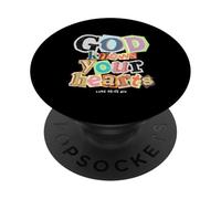 God Knows Your Hearts Luke 16:15 Christian Bible Verse PopSockets Adhesive PopGrip