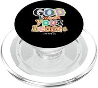 God Knows Your Hearts Luke 16:15 Christian Bible Verse PopSockets PopGrip for MagSafe