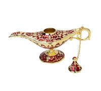 God Lamp Adornment Zinc Alloy Censer Red India Style