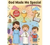God Made Me Special: Coloring & Activity Book for Kids Ages 4-8 • Single-Sided • Mazes • Word Searches • Dot-to-Dot