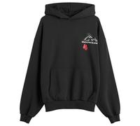 God Made Men's GM Logo Wrapped Hoodie Washed Black
