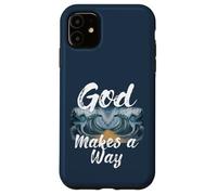 God Makes a Way (Crossing the Red Sea/Passover) Case for iPhone 11