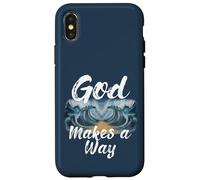 God Makes a Way (Crossing the Red Sea/Passover) Case for iPhone X/XS