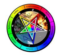 God Matte Star Pattern Altar Tarot Card Pad Astrology Pendulum Chart Mat for Divine Energy Healing