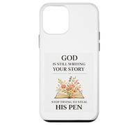 God Not Done Yet Faith Over Fear Always Bible Messaging Hope Case for iPhone 12 mini