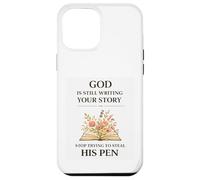 God Not Done Yet Faith Over Fear Always Bible Messaging Hope Case for iPhone 12 Pro Max
