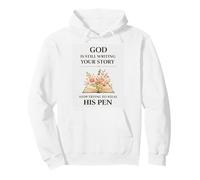God Not Done Yet Faith Over Fear Always Bible Messaging Hope Pullover Hoodie