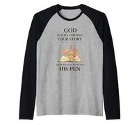 God Not Done Yet Faith Over Fear Always Bible Messaging Hope Raglan Baseball Tee