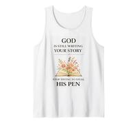 God Not Done Yet Faith Over Fear Always Bible Messaging Hope Tank Top