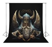 God Odin Photo Backdrop Polyethylene Studio Background for Photography Video Broadcast Photoshoot