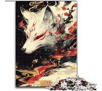 God of Foxes Jigsaw Puzzles for Adults 1000 Piece, for And 14 Years And over Brainteaser Family Games Christmas Birthday Gifts (50x75cm)