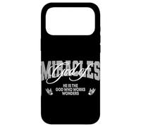 God Of Miracles He is The God Who Works Wonders Christian Case for iPhone 17 Pro Max