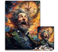 God of Time 1000 Piece Jigsaw Difficult Puzzles for Adults Adult Game Gift Family Interactive Game Brain Challenge Gift 1000 PCS(75x50cm)