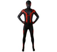 (God of Tron Cosplay, 140) New Tron: Legacy 3 God of Tron Costume Cosplay Jumpsuit Movie Character Bodysuit Stage Performance Outfit
