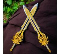 God Of War Legendary Olympus Sword, Made From METAL No Sharp Not Functional Best Kids Gift, Non Functional Cosplay Just Ornament,
