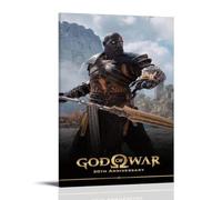 God of War Waterproof Canvas Poster Wall Art HD UV Resistant Print Suitable for Living Rooms And Hallways And Makes A Great GiftFrame-style08x12inch(20x30cm)