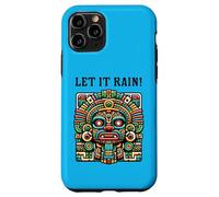 God Of Water Aztec Statue Tláloc & Ancient Mexican History Case for iPhone 11 Pro