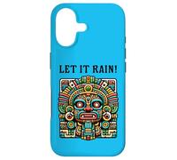 God Of Water Aztec Statue Tláloc & Ancient Mexican History Case for iPhone 17