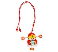 God of Wealth Car Hanging Ornament PVC Rear View Mirror Pendant