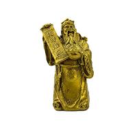 God of Wealth Statue Decor Wencaishen God of Fortune Ornament Mascot Bring More Wealth for You Chinese Decor Gift,B:17cm (Color : A:9.6cm)