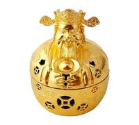 God Of Wealth Statue | God Of Wealth Figurine | Indoor Censer for Family Church Aromatherapy Meditation Hotel Outdoor Yoga Room Country
