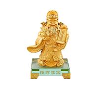 God of Wealth Tsai Shen Yeh Statue Wencaishen Statue Home Office Desktop Decoration Ornament Mascot Bring More Wealth for You