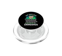 God Once Said God Created The Chihuahua Funny Dog Lover PopSockets PopGrip for MagSafe