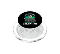 God Once Said God Created The Dalmatian Funny Dog Lover PopSockets PopGrip for MagSafe
