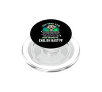 God Once Said God Created The English Mastiff Dog Lover PopSockets PopGrip for MagSafe