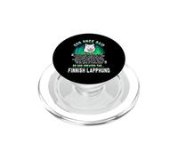 God Once Said God Created The Finnish Lapphund Dog Lover PopSockets PopGrip for MagSafe