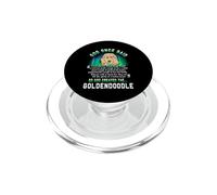 God Once Said God Created The Goldendoodle Funny Dog Lover PopSockets PopGrip for MagSafe