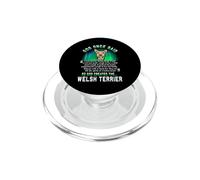 God Once Said God Created The Welsh Terrier Funny Dog Lover PopSockets PopGrip for MagSafe