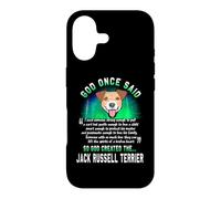 God Once Said Jack Russell Terrier Funny Puppy Dog Lover Case for iPhone 17