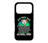 God Once Said Jack Russell Terrier Funny Puppy Dog Lover Case for iPhone 17 Pro