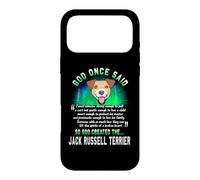 God Once Said Jack Russell Terrier Funny Puppy Dog Lover Case for iPhone 17 Pro Max