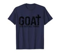 God Over All Things Christian Faith - Bible Verse Religious T-Shirt